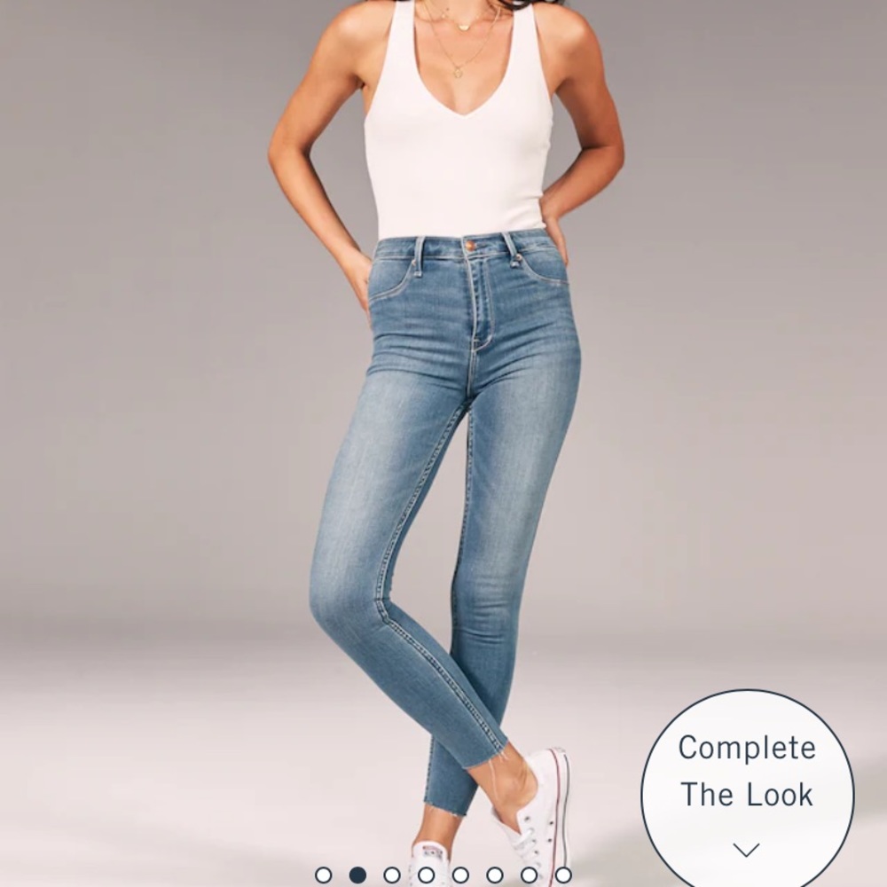 🤍 ABERCROMBIE & FITCH JEANS 🤍
